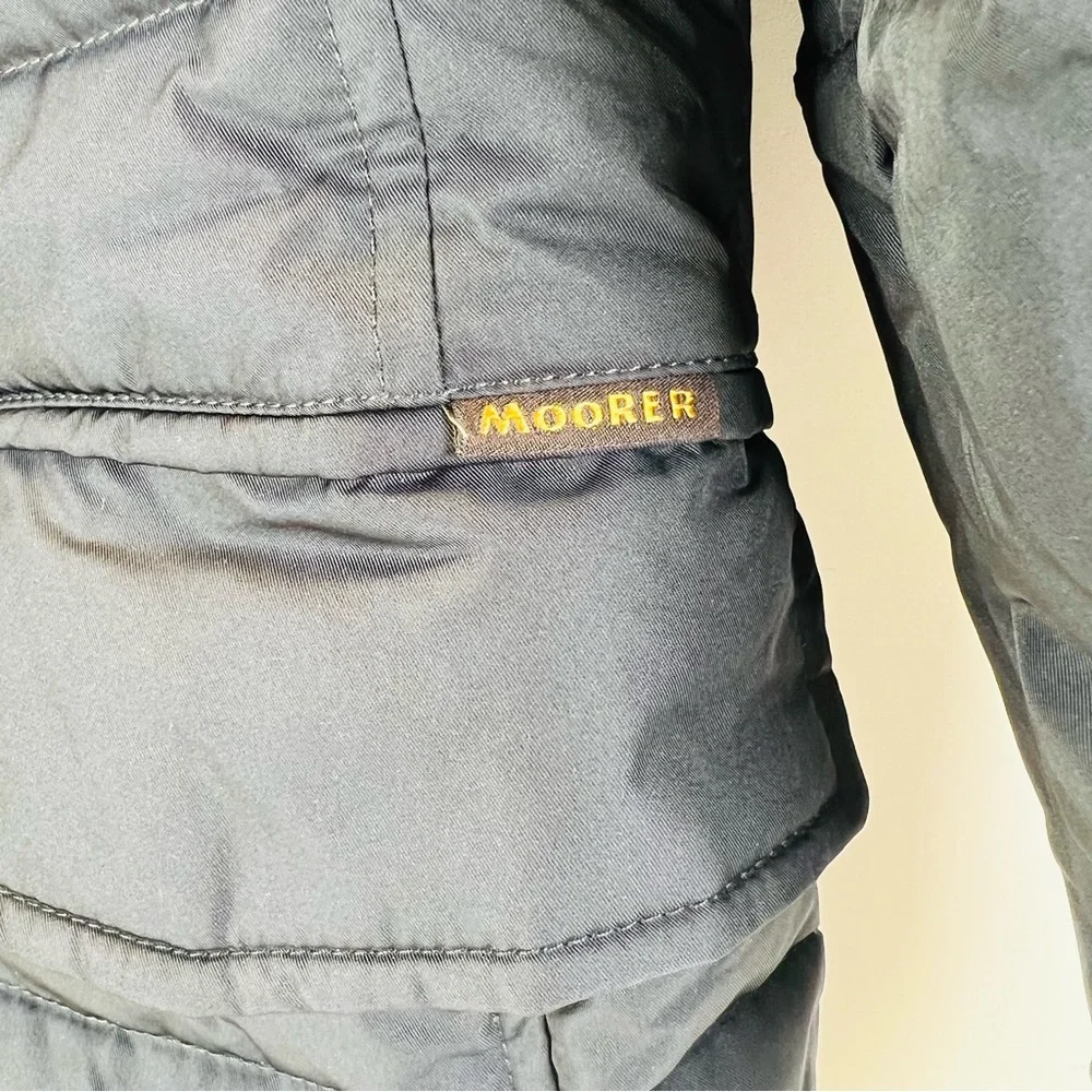 MooRER‎ SP-SIRO-KM Blue Double Breasted Goose Down Jacket